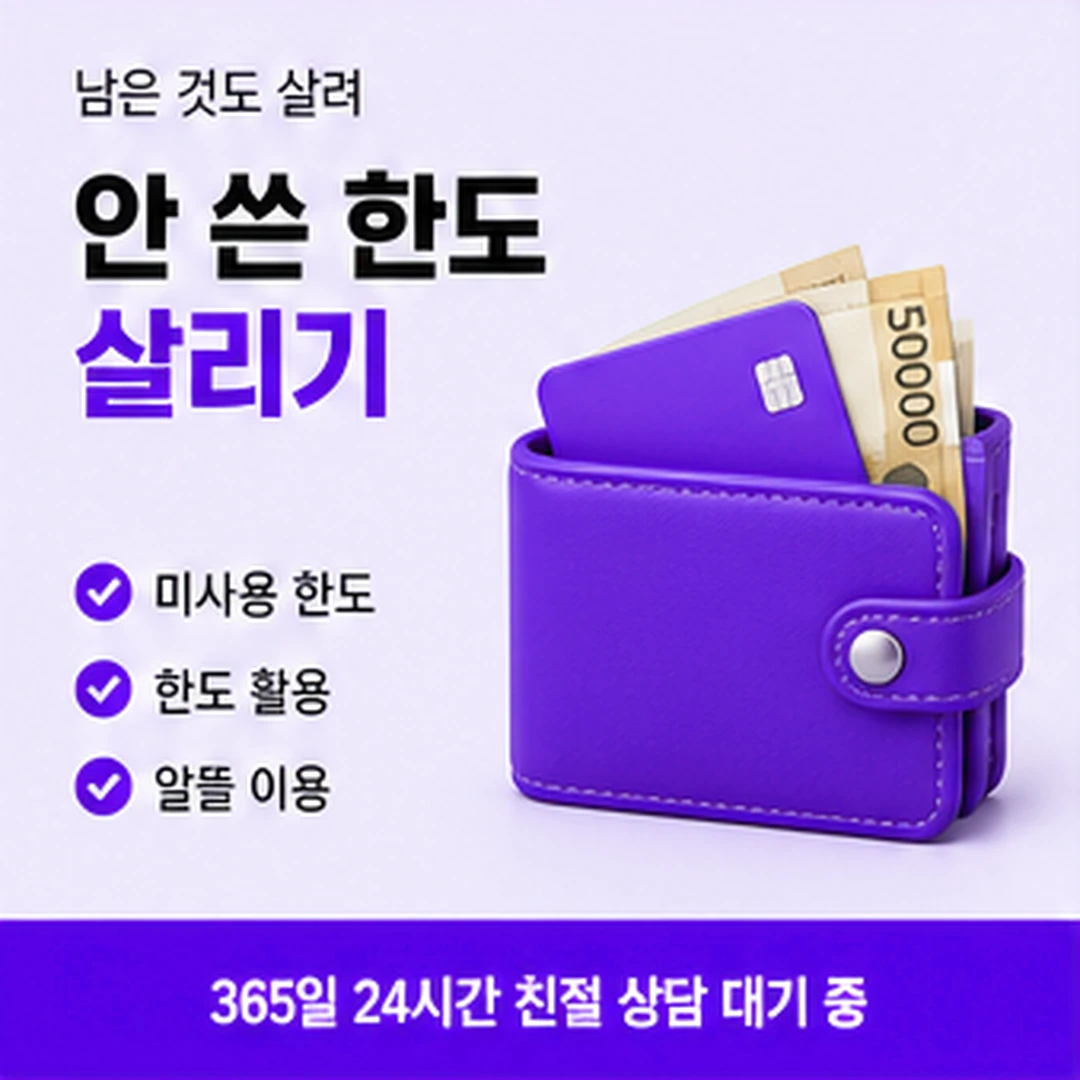 다음머니 카드깡할부 할부 가능 범위 확인 안내 카드 배너
